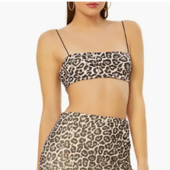 AFRM Penny Reversible Crop Top. Size L - Picture 6 of 15